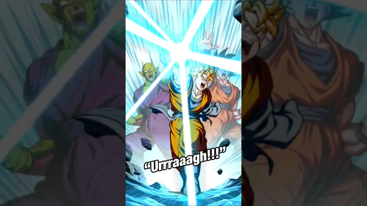 Dragon ball z dokkan battle future Gohan active skill