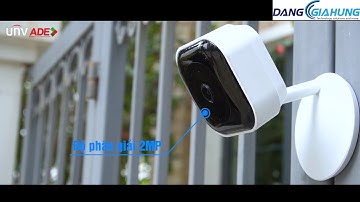 Giới thiệu camera IP UNV CUBE C1L-2WN 2.0MP 1080P FULLHD trợ thủ đắc lực cho an ninh nhà bạn