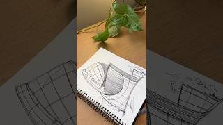 Sketching from random lines ✍️ #architecture