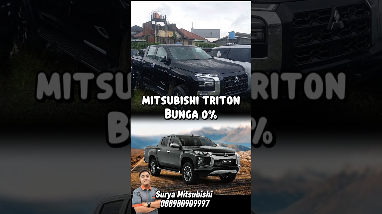 MITSUBISHI TRITON PROGRAM BUNGA 0% 088980909997 