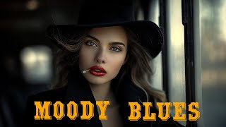 Moody Blues Music - Immerse Your Soul in Smooth, Dark Blues Melodies for Deep Night