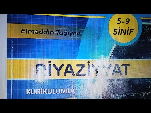Elməddin Tağıyev Kvadrat köklər həqiqi üstlü qüvvət (part1)