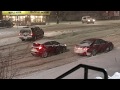 Colorado Springs, CO Cars Struggle Up Steep Hills during Heavy Snow - 2/23/2019