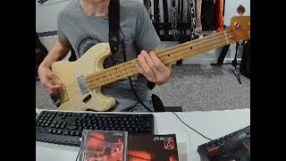 Jethro Tull The Pine Marten&#39;s Jig Bass Cover