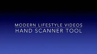 Hand Scanner Tool screenshot 1