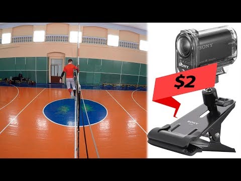 DIY Крепление для экшн камеры за 100 рублей! Action camera clip Mount GoPro DIY Крепление для экшн камеры за 100 рублей! Action camera clip Mount GoPro