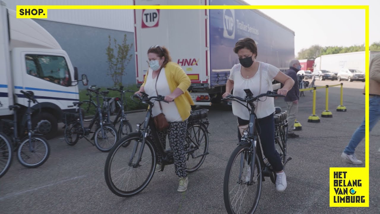 Testdagen Veloci elektrische fiets van Het Belang van Limburg