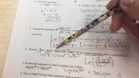 Exponential functions practice test solutions