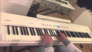 Coldplay Ft. Beyonce - Hym for the weekend - Piano Cover by sanderpiano1