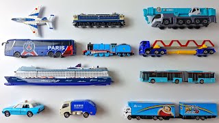 Learning Blue Street Vehicles Toys For Toddlers Cars And Trucks Collections With Tomica U