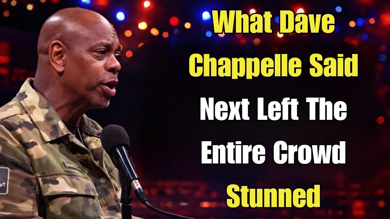 Dave Chappelle | What Dave Chappelle Said Next Left The Entire Crowd Stunned 😳