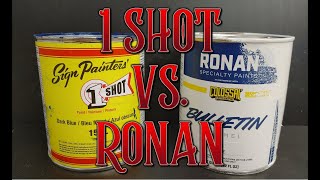 1 Shot VS Ronan Sign Lettering Enamel Paint