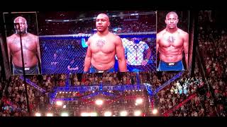 UFC 265: Lewis VS Gane face off.