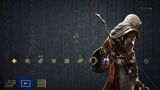 Assassins Creed Origins Dynamic PS4 Theme