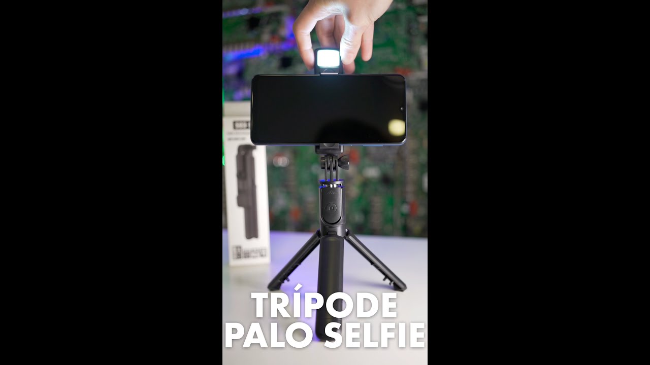 Palo Selfie Trípode Bluetooth A66 con Control Remoto