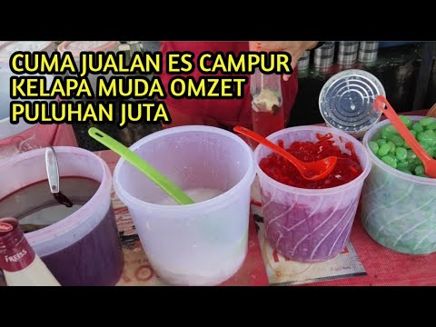 Es Teler Kelapa Utuh
