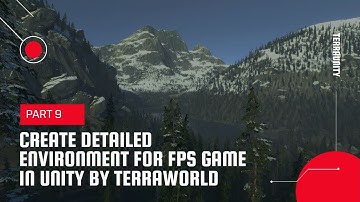Create Detailed Environment For FPS Game In Unity By TerraWorld - Tutorial, Part 9 (Edit World Tool)