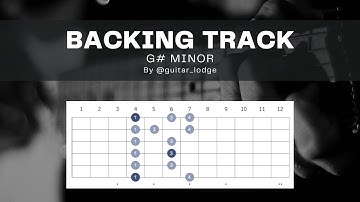 Modern Trap Rock Guitar Backing Track G# Minor