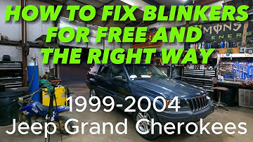 Quick Tip: How To Fix The Blinkers On A 1999-2004 Jeep Grand Cherokee
