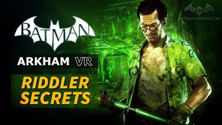 Batman: Arkham VR || Throwback (Riddler Secrets) PART 1