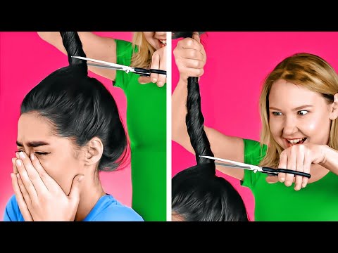 CREATIVE HAIR CUTTING COMPILATION | Creative hair cutting compilation. 💇‍♂  | By 5-Minute CraftsFacebook