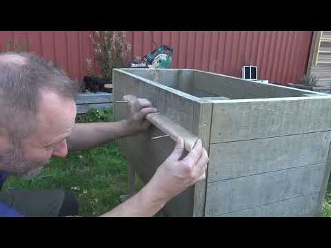 Montering af BIOBYG® Sneglehegn - hold snegle ude af have & bed