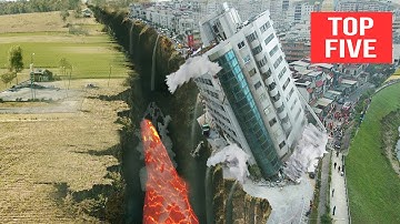 TOP 5 LARGEST/DEADLIEST Earthquakes In WORLD