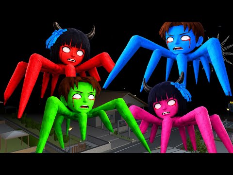 Yuta Mio Merekam Pasukan ALPHA Anomali Menghancurkan Appeared in Home Girl😱| Sakura School Simulator
