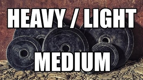 Heavy/Light/Medium Programming