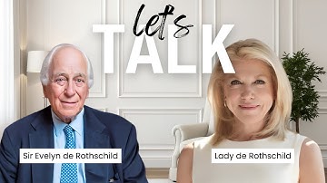 Waldemar interviews Sir Evelyn and Lady de Rothschild