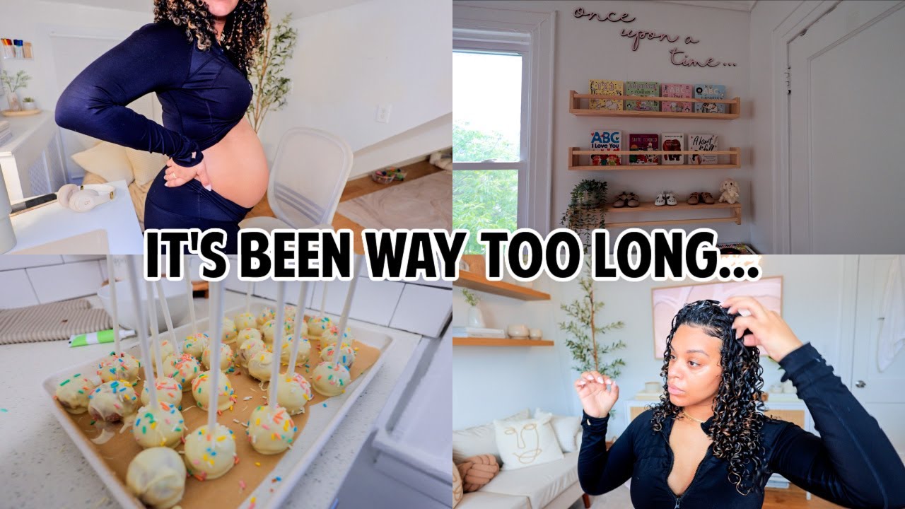 IT'S A GIRL, BODY CHANGES CHAT, UNFINISHED NURSERY TOUR, MOM OF 4, HOME