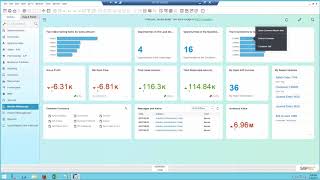 The SAP Business One WOW demo screenshot 1
