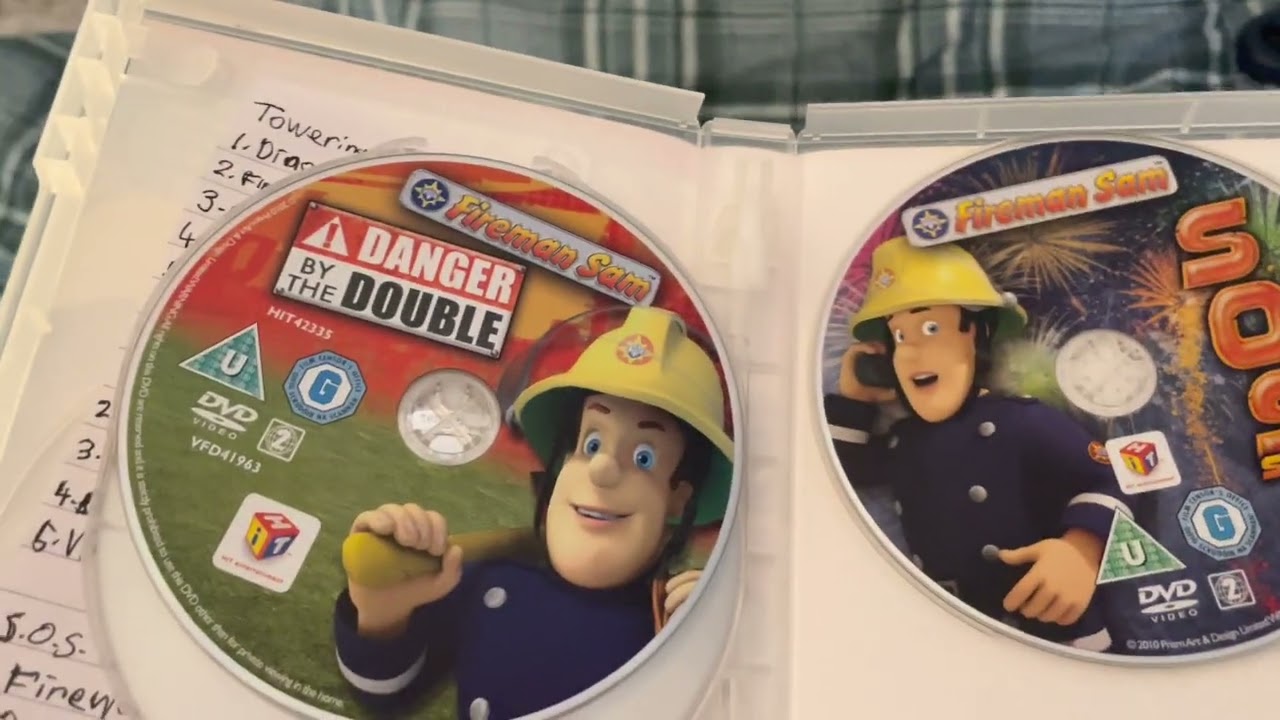 My Fireman Sam DVD Collection - Part 2 - YouTube