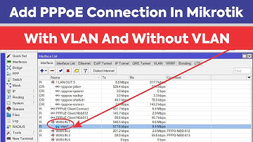 How To Add PPPoE Connection In Mikrotik | With VLAN And Without VLAN Complete Video