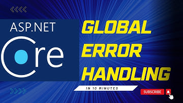 Global Error Handling .NET Core | Custom middleware