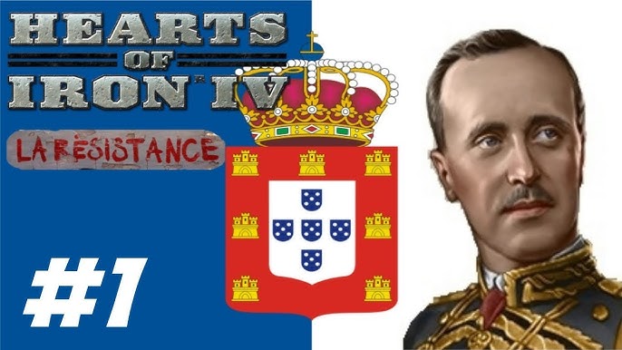 Volta do MAIOR JOGO DE ESTRATÉGIA MILITAR do Mundo!- Hearts of Iron 4  Portugal #01 [Português PT-BR] 