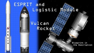 Esprit and Logistic Module aboard The ULA Vulcan | Lunar Gateway | SpaceFlight Simulator