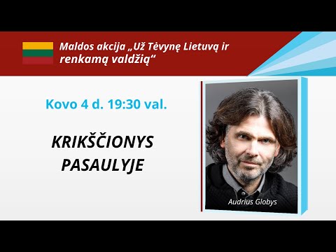 Maldos akcija „Už Tėvynę Lietuvą ir renkamą valdžią“│Audrius Globys