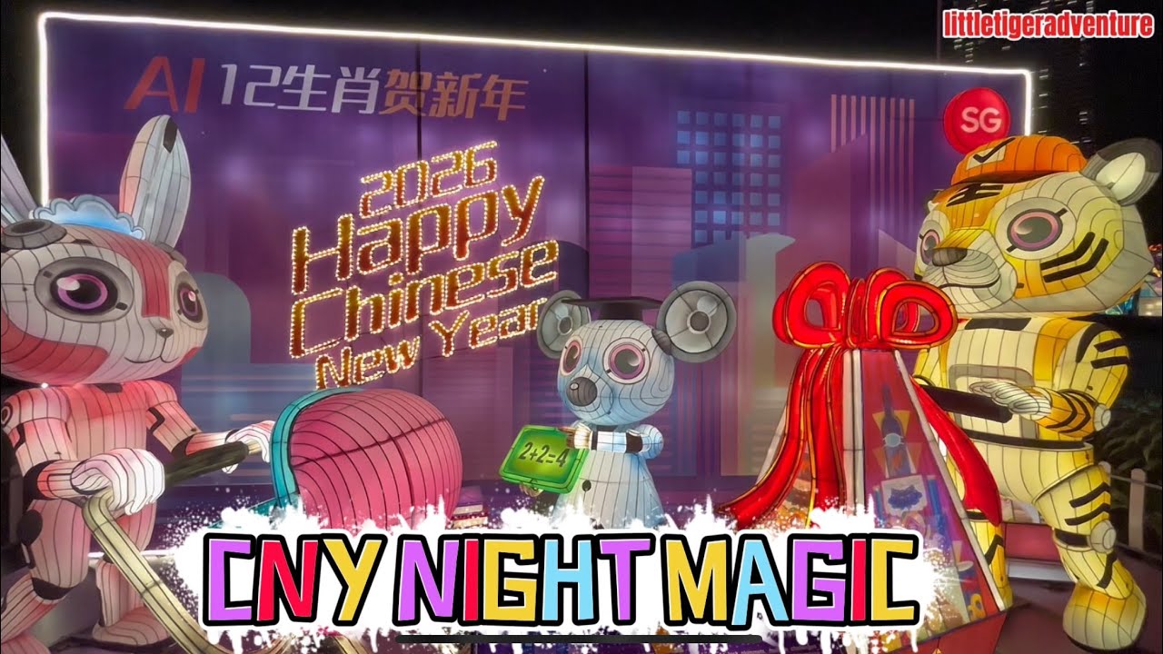 River Hongbao 2026 FULL WALKTHROUGH 🎇 Food, Performances & Night Views