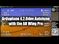 Arduplane 4.2.0dev Autotune