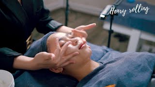 Asmr Massage for Sleep Fastly  MAGICAL HANDS  Asmr Facial & Head Massage with Hair Cracking