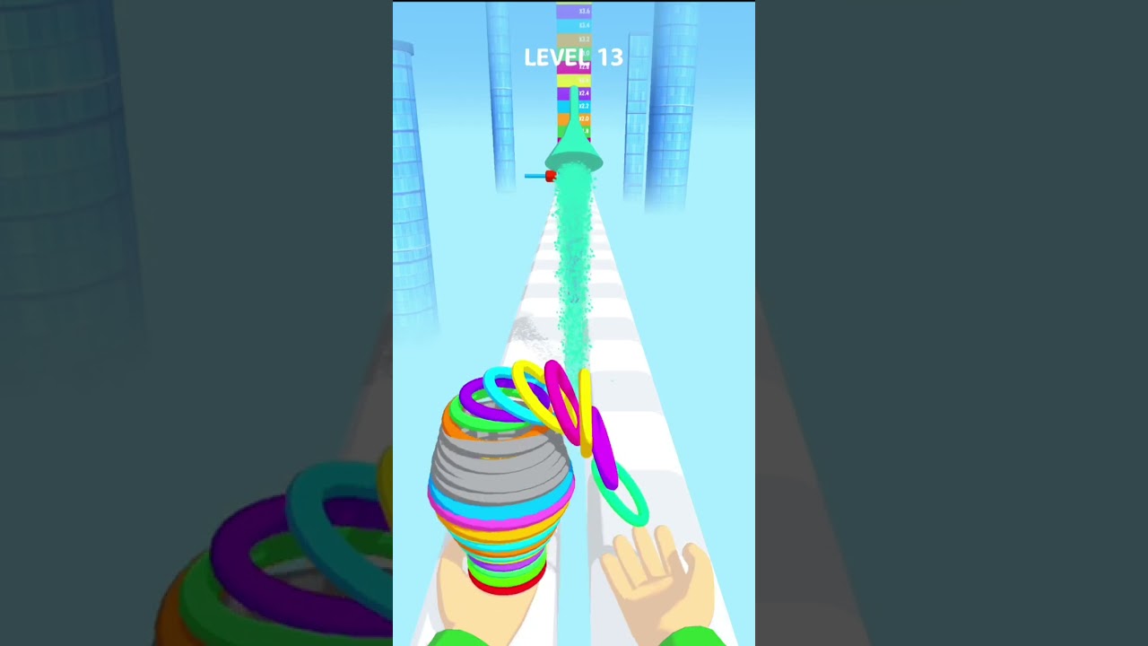 Rainbow 🌈 Toy Spring Game 