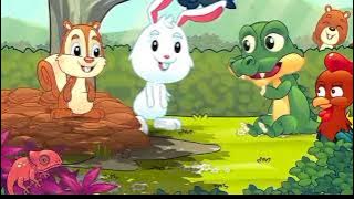 Buaya kecil yang baik hati suka berteman dan bermain/film anak anak