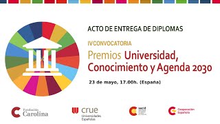 Premios Universidad, Conocimiento y Agenda 2030. IV Convocatoria