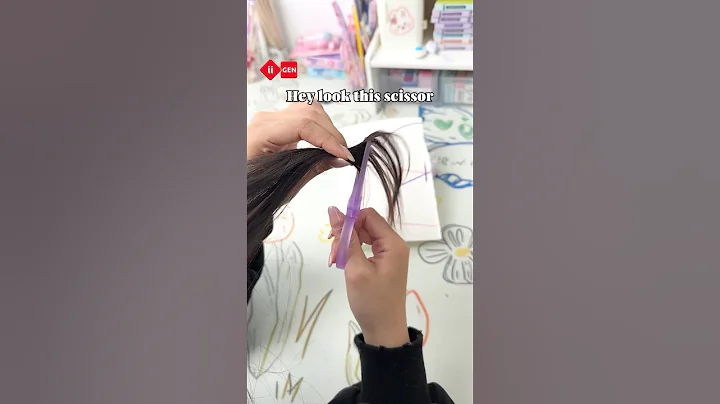 Scissors that can't cut hair #iigen #shorts #stationery #viralvideo