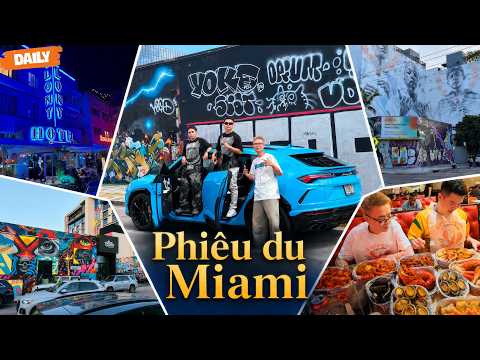 (DAILY #14) LẦN ĐẦU LÁI THỬ LAMBORGHINI URUS PHIÊU DU MIAMI GTA VI CÙNG RAMBO VÀ ABEN