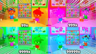 Abc Phonics Song Intro Logo Rocketed To 999999X Speed Klasky Csupo Effects Combined