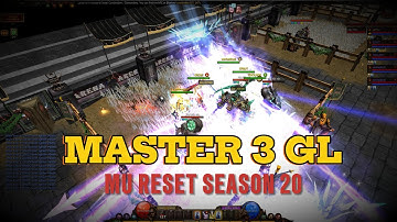 [Season20] - Tăng master 3 thương thủ (GL)- sv Đam Mê reset - Game MU online mới ra - uy tín lâu năm