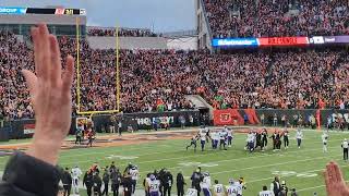 Minnesota Vikings vs Cincinnati Bengals. Dec 16, 2023 game winning Field goal in overtime. 27-24