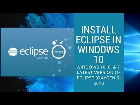 After installing JAVA jdk then here it is ..How to Install Eclipse IDE 2019 03 on Windows10